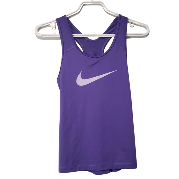 Nike Dri-FIT Training Tank Top Sleeveless Shirt Woman Med - Picture 1 of 5